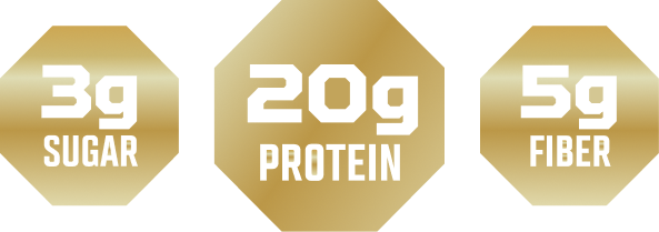 3g Sugar, 20g Protein, 5g Fiber